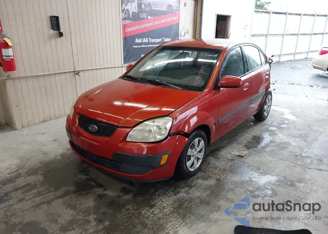 2008 Kia Rio Lx z USA, uszkodzony, nr VIN KNADE123786296298